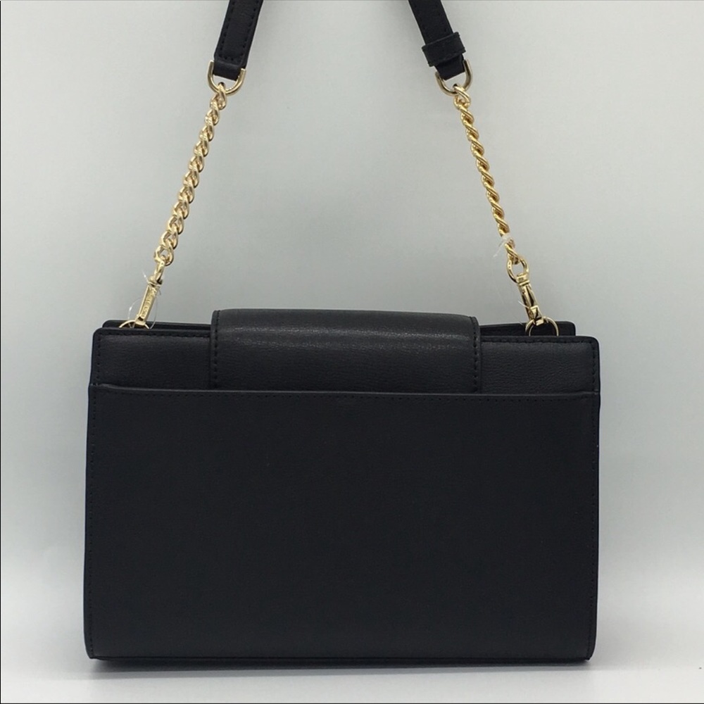 MICHAEL KORS MOTT LG CLUTCH XBODY BLACK - Picture 8 of 8